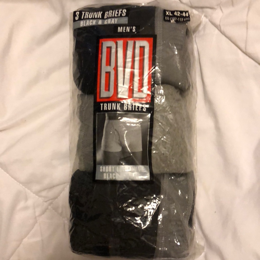 BVD Trunk briefs 3 Pack